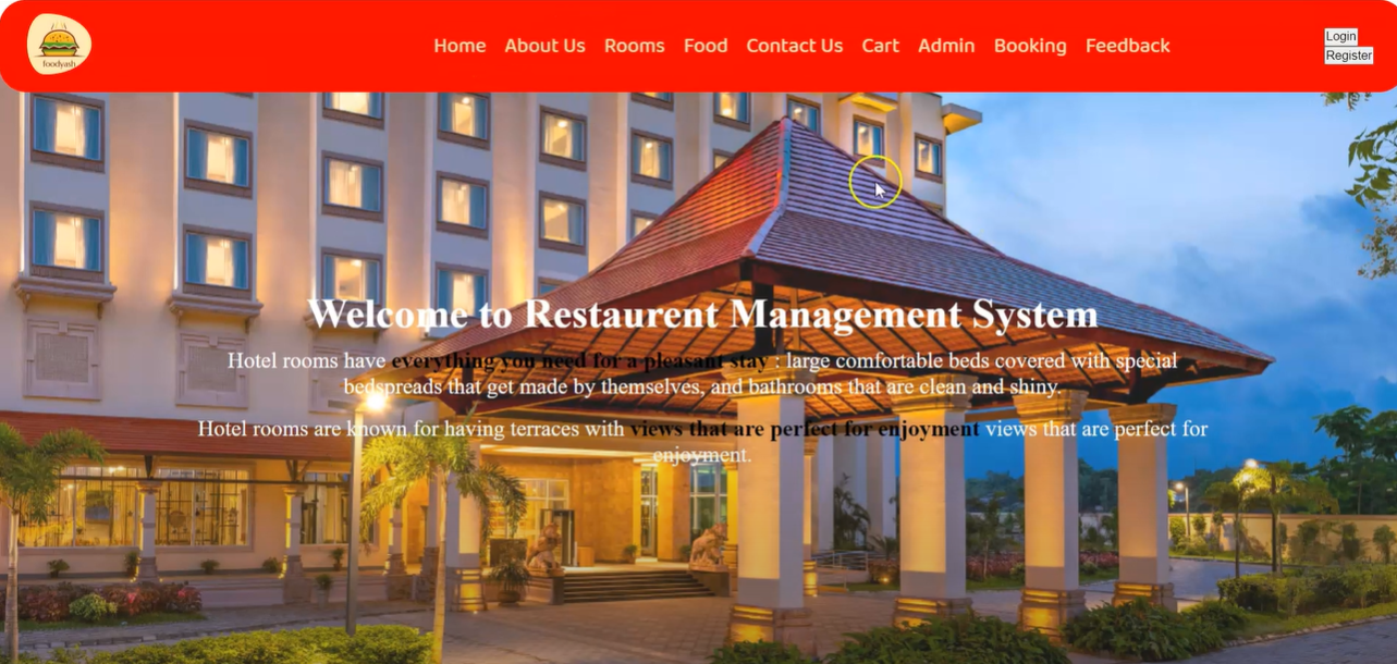 Restaurant System Project